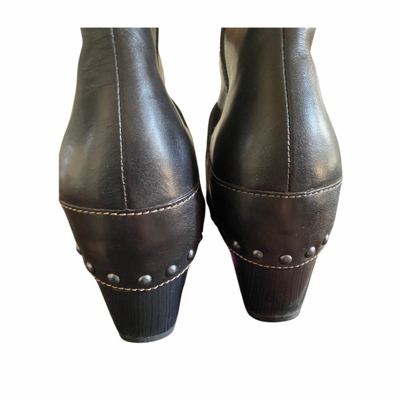 Dansko Rylan Crazy Horse Leather Mid-Calf Boot EU 39 Black - Picture 5 of 10